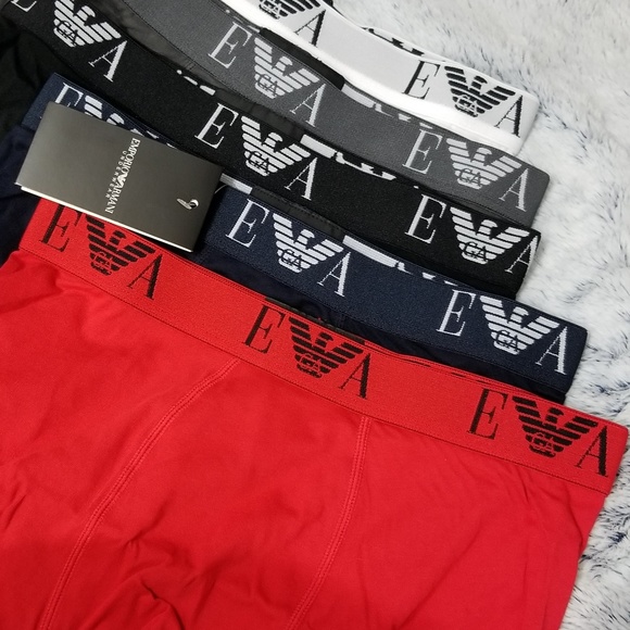 ⚽️NWOT⚽️ EMPORIO ARMANI COTTON BOXER BRIEFS - Picture 3 of 7